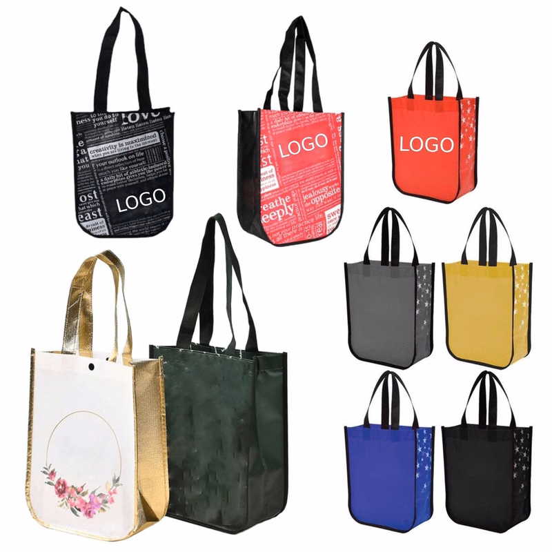 Customizable Rounded Corner Laminated Non-Woven Bag