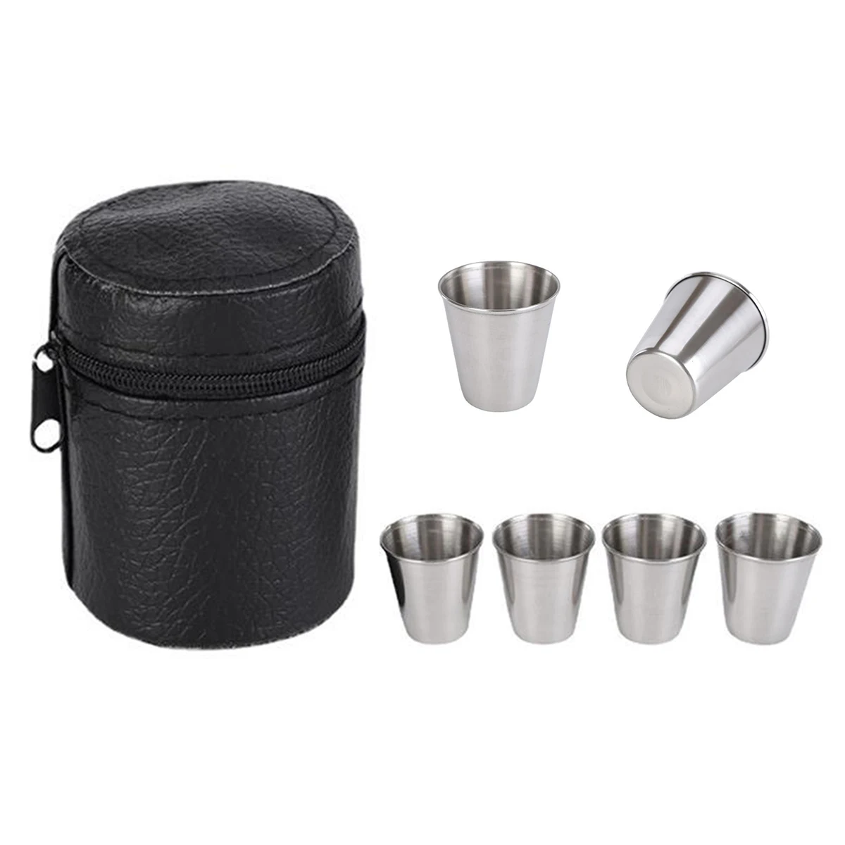 Stainless Steel Pint Cup Set 1