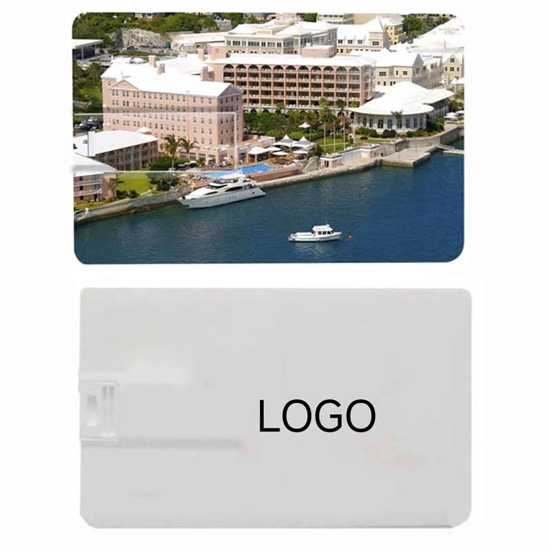 Plastic Card-Shaped USB Flash Drive (16GB)