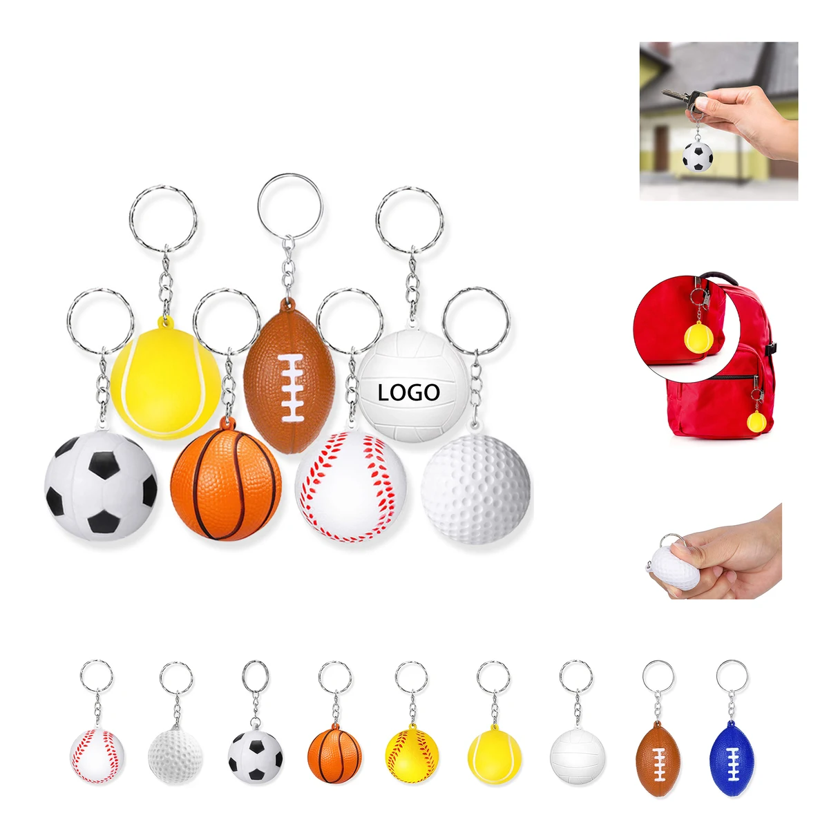Stress Reliever Key Chain 1