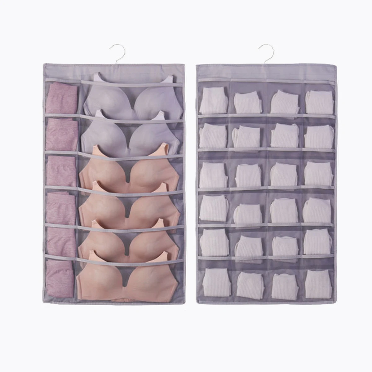 Sided Closet Hanging Organizer 1