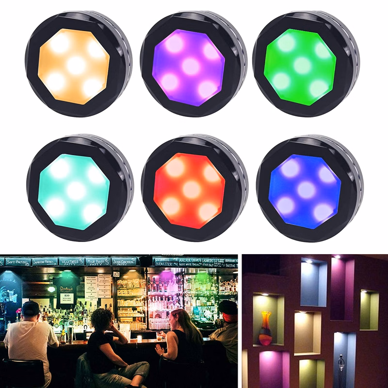 Led Puck Lights with Remote Control