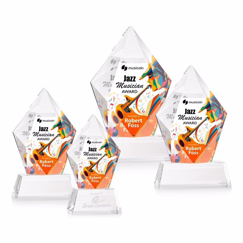 Devron VividPrint™ Award on Base - Clear