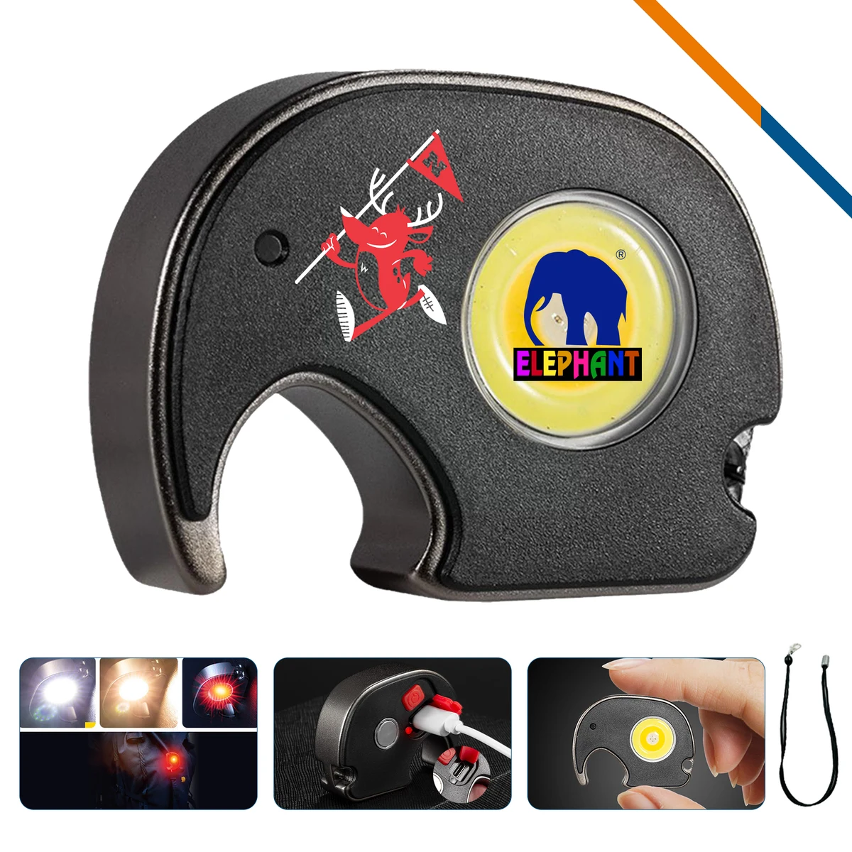 Mini Elephant Flashlight 1