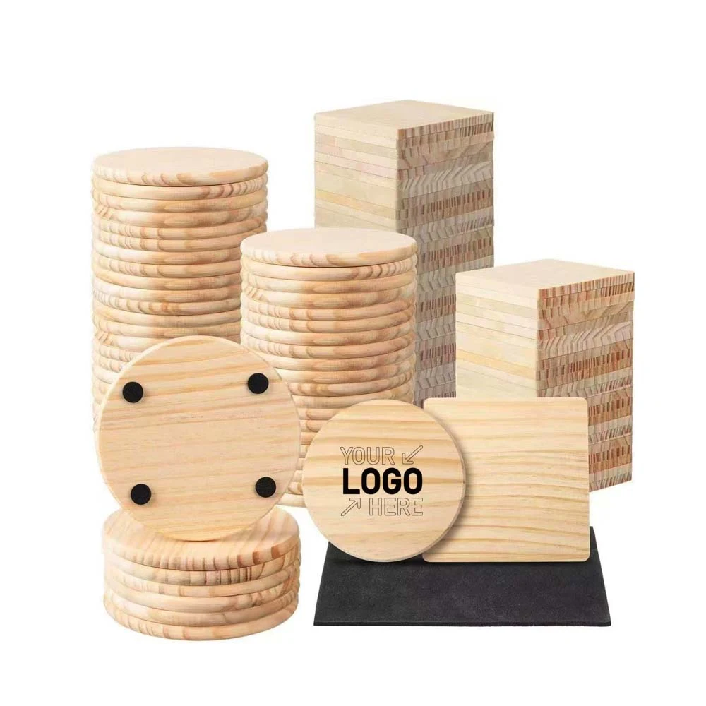 Blank Wooden Coasters For Crafts 1