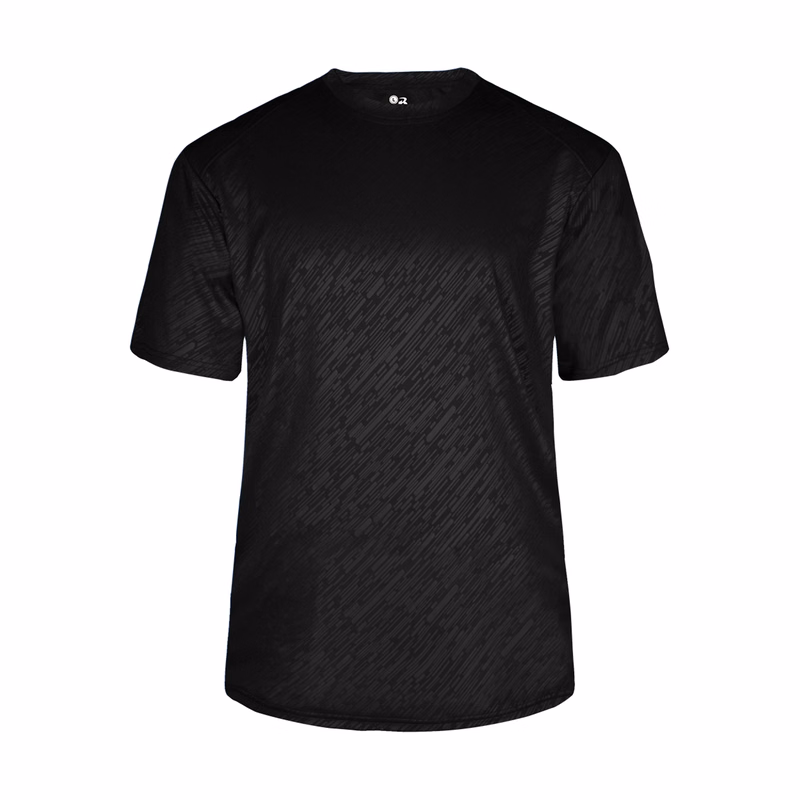 LINE EMBOSSED TEE