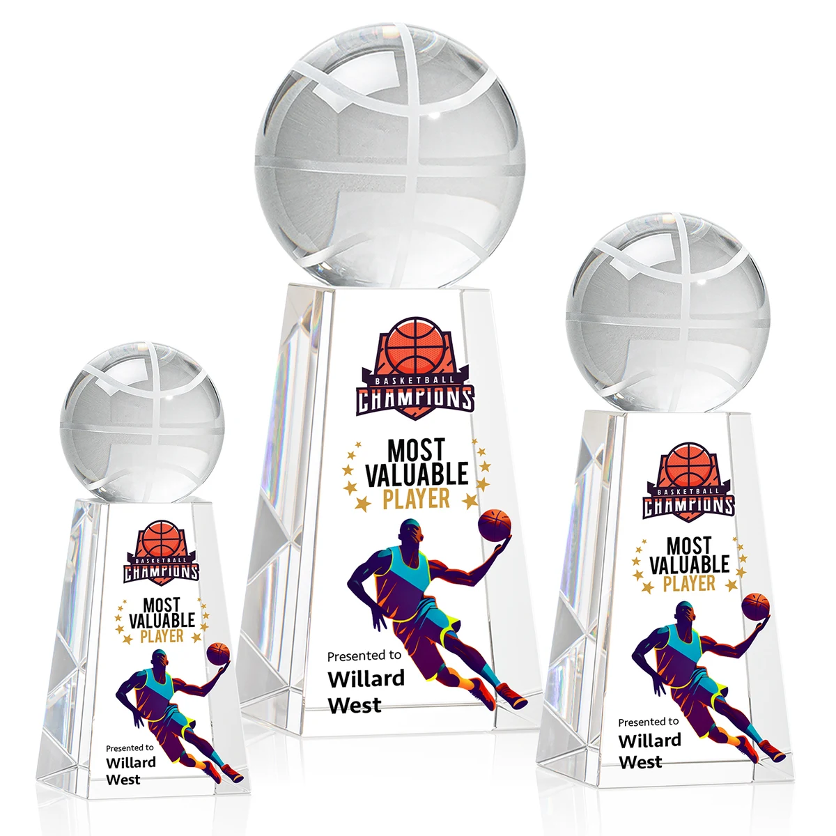 Basketball VividPrint™ Award on Novita 1
