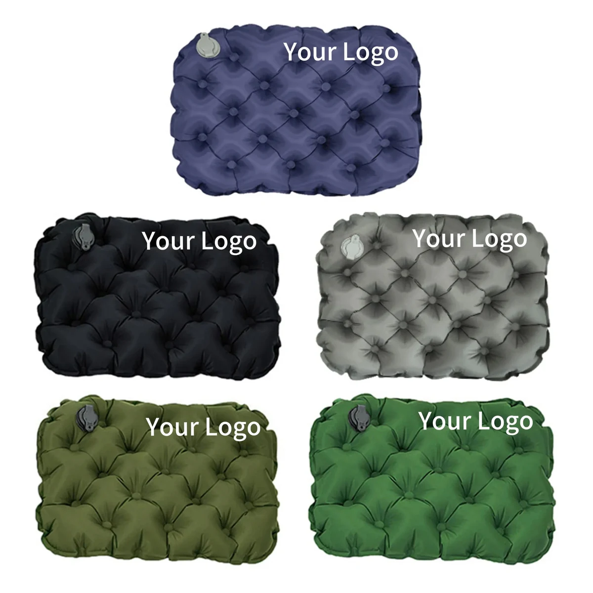 Foldable Thickened Moisture-Proof Inflatable Seat Cushion 1