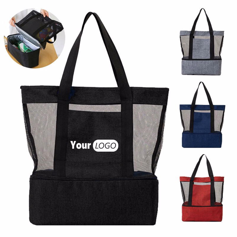 Mesh Cooler Tote Bag