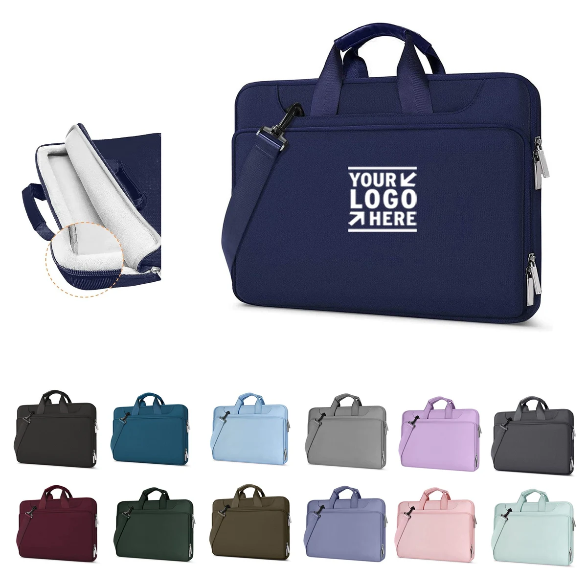 Protective Laptop Compatible Shoulder Bag 1
