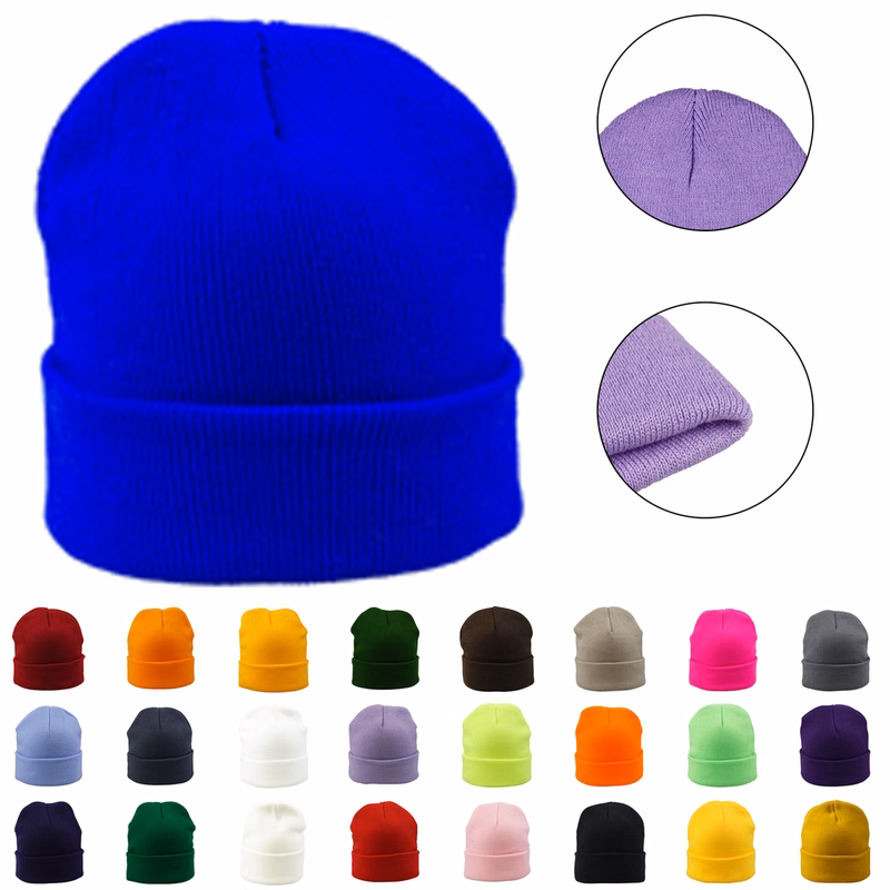 Knit Beanie Cuff