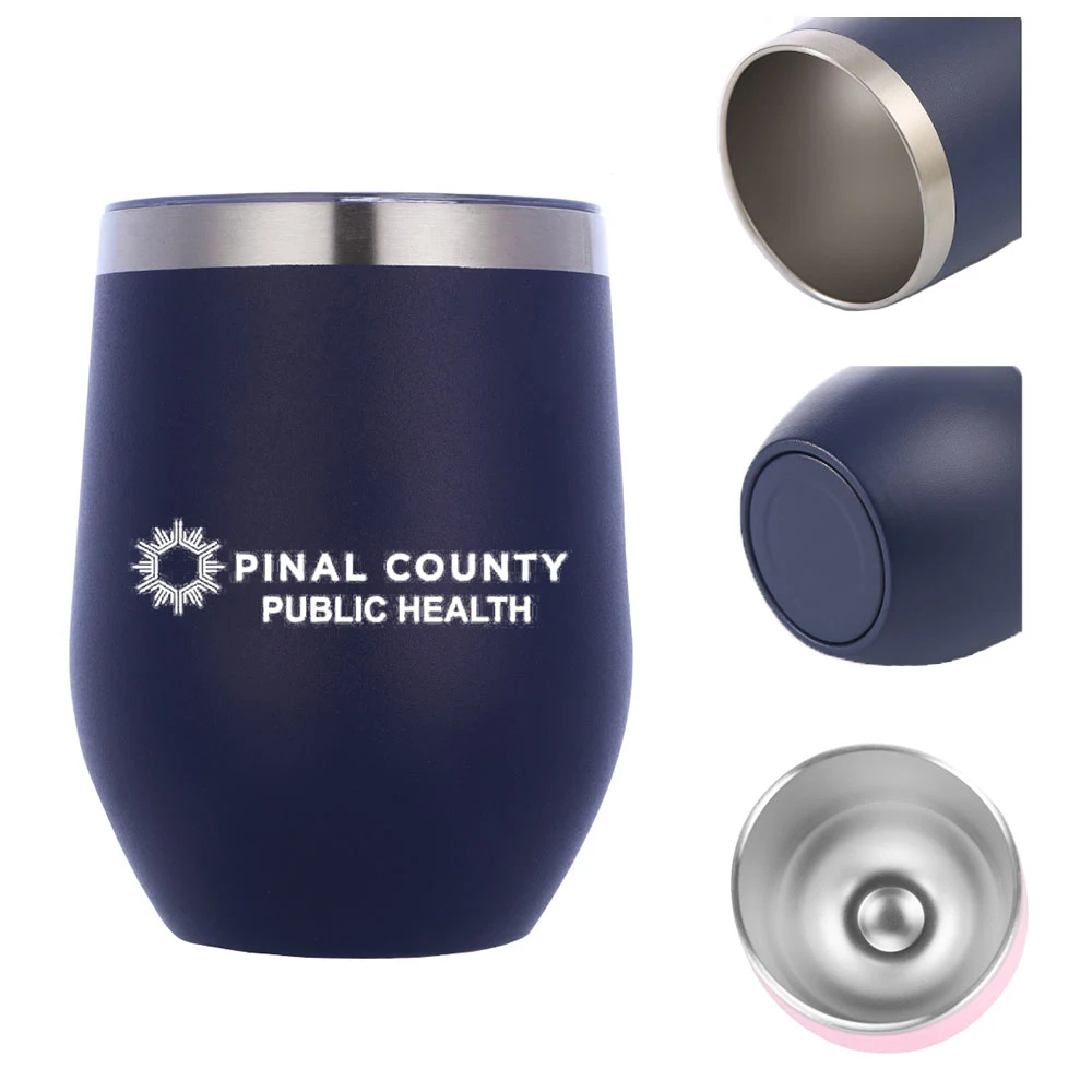 12 OZ.Stainless Vacuum Tumbler with Lid 1
