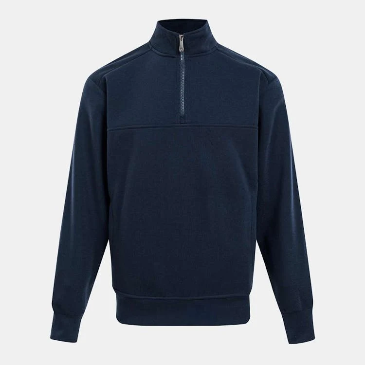 Men's Quarter Zip Pullovers - Size Medium Navy, custom hoodie or sweatshirt with logo imprint 1