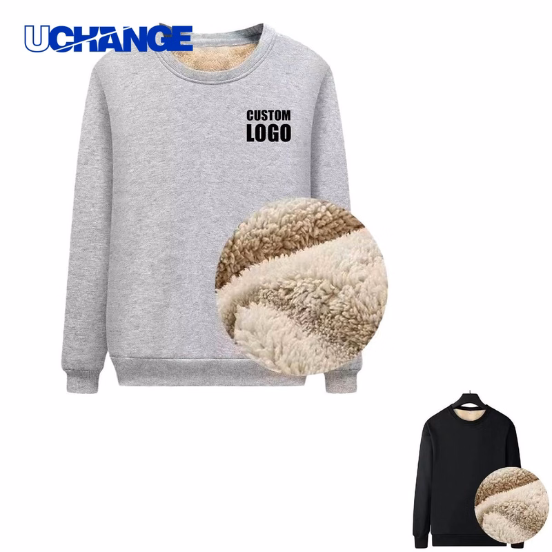 Loose Fit Fleece-Lined Sweatshirt Apparel
