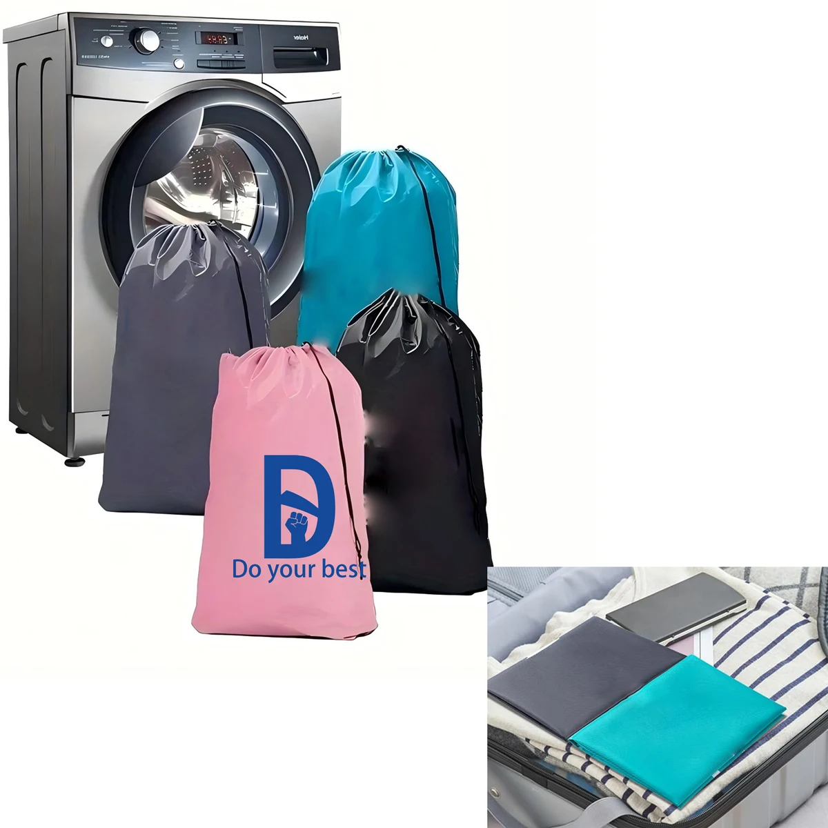 Oxford Waterproof Organizer for Dirty Clothes 1