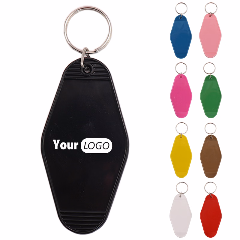 Plastic Colorful Hotel Key Tag