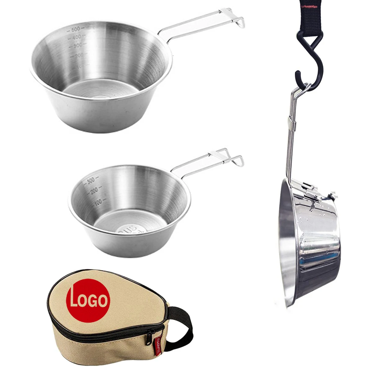 Durable Stainless Steel Camping Bowl 1