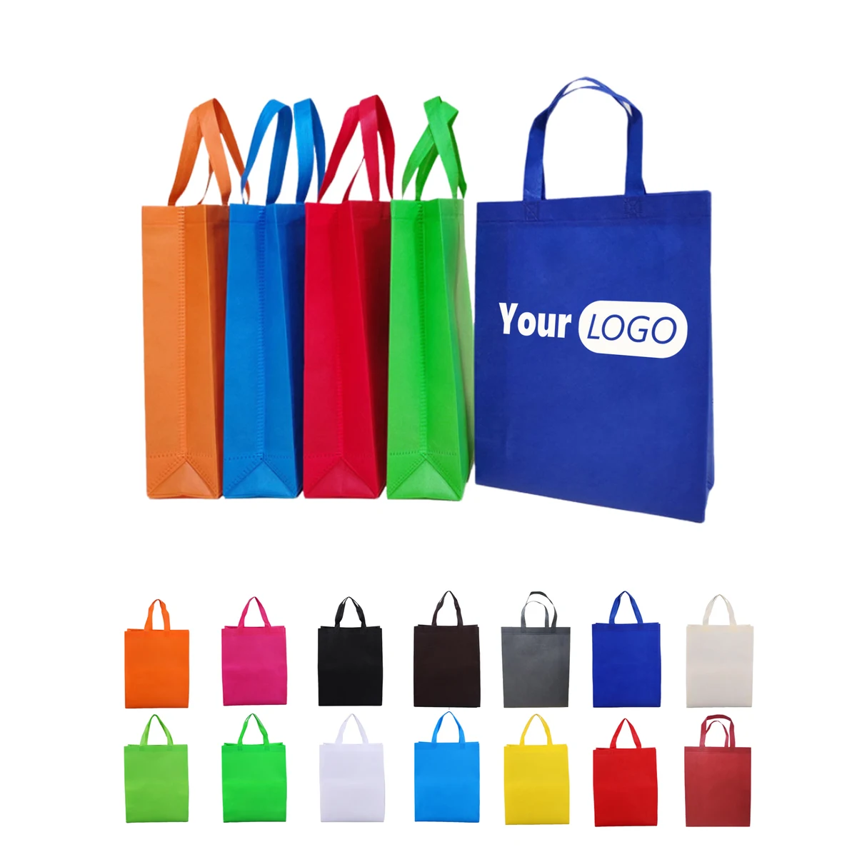 Eco-friendly Non-Woven Color Shopping Tote Bag 1