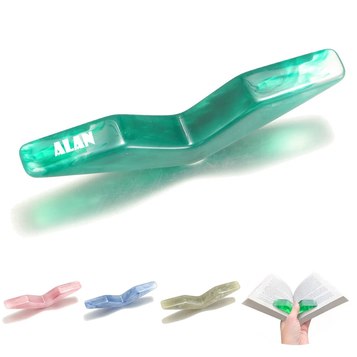 Resin Thumb Book Support 1