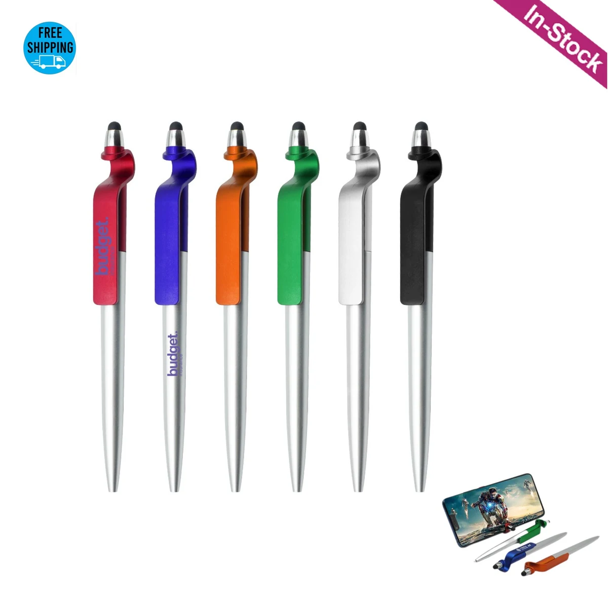 Phone Stand Stylus Gel Pen 1