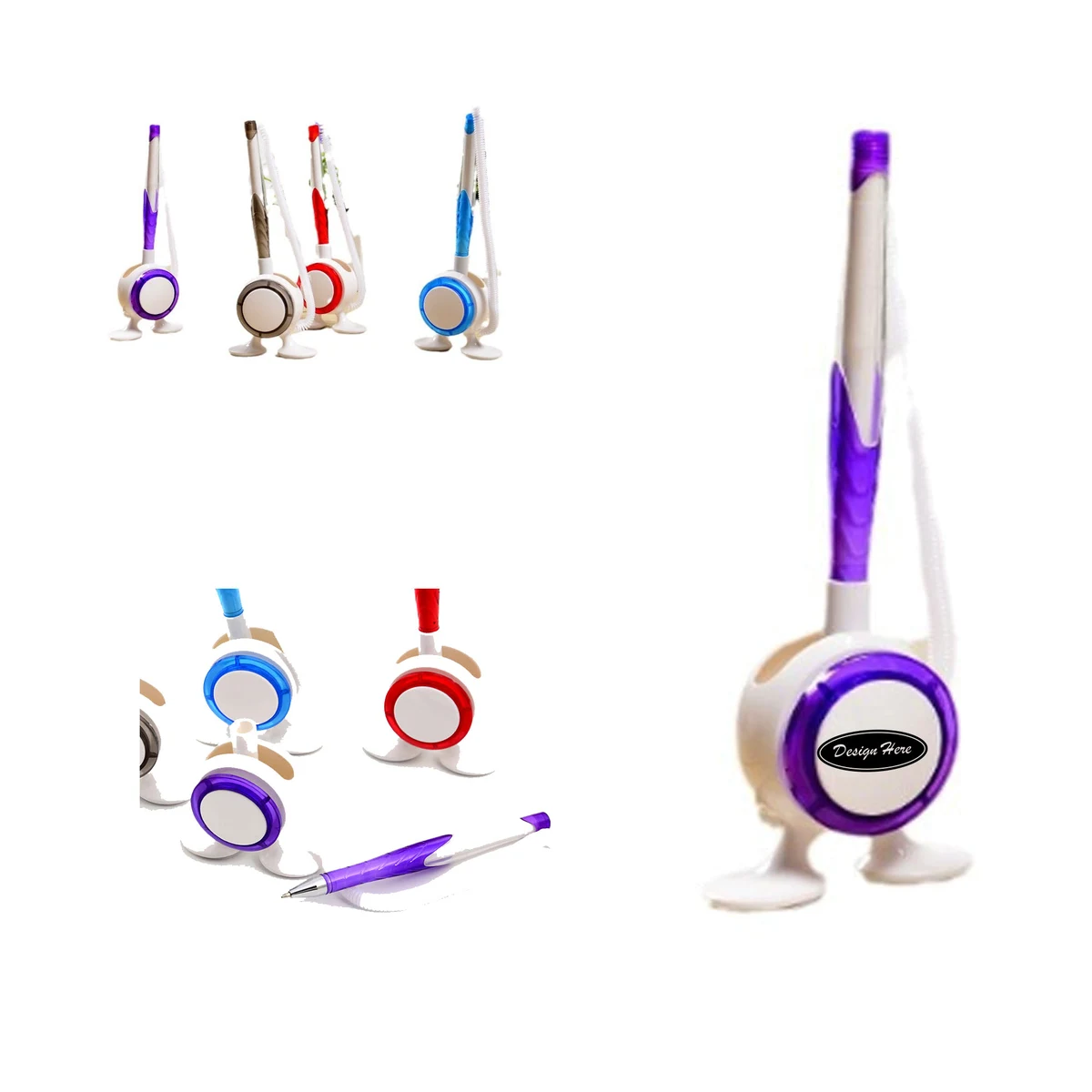 Customizable Desk Gel Pen and Sticker for Office Use 1