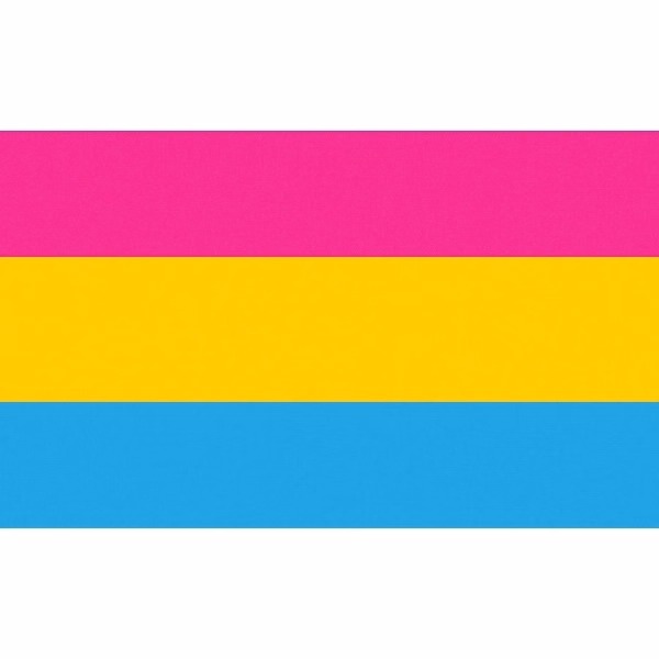 Pansexual Premium Car Flag