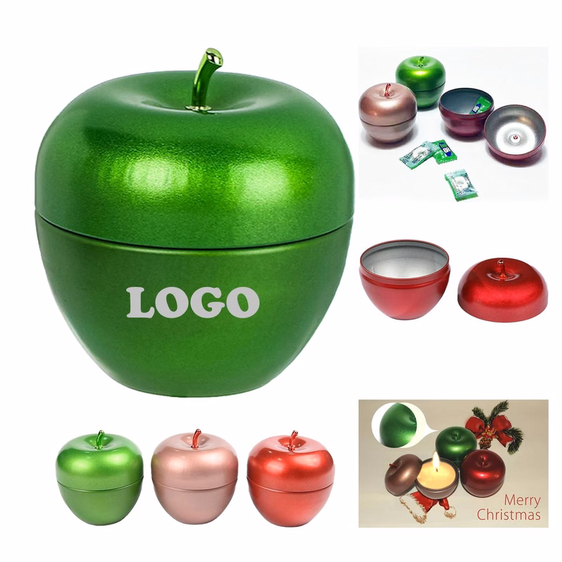 Metal Custom Fruit-Shaped Candy Box
