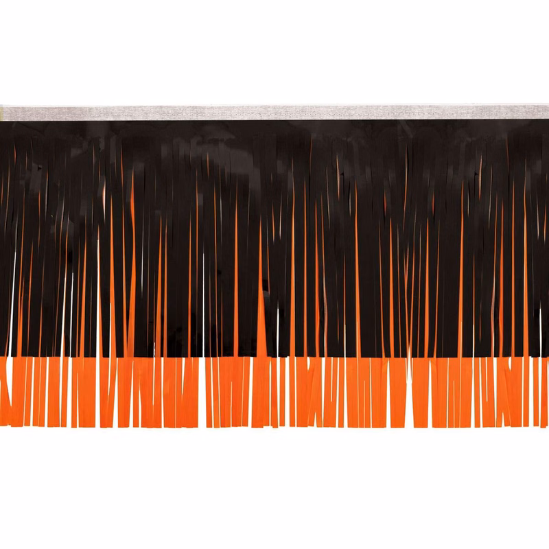 Victory Corps™ Standard Black & Orange Fringe (15")