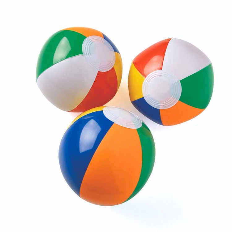 Mini Inflatable Classic Beach Balls - 5"