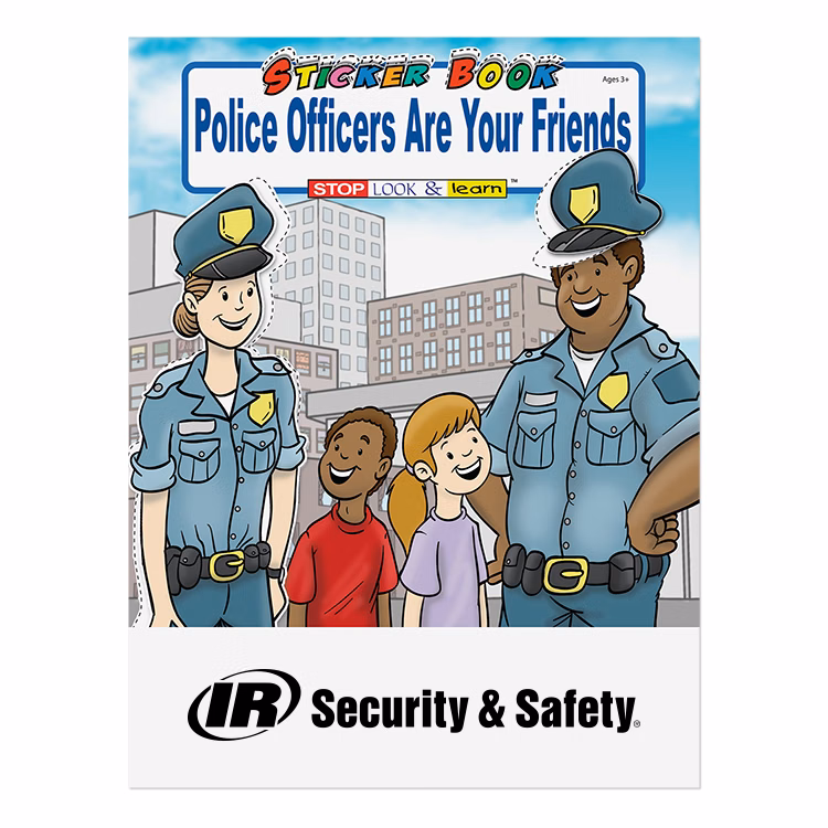 Police Officers Are Your Friends Stickers Book