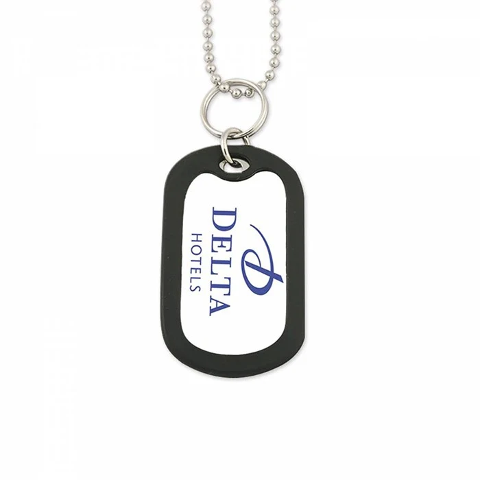 Custom Shape Stainless Steel Dog Tag 1