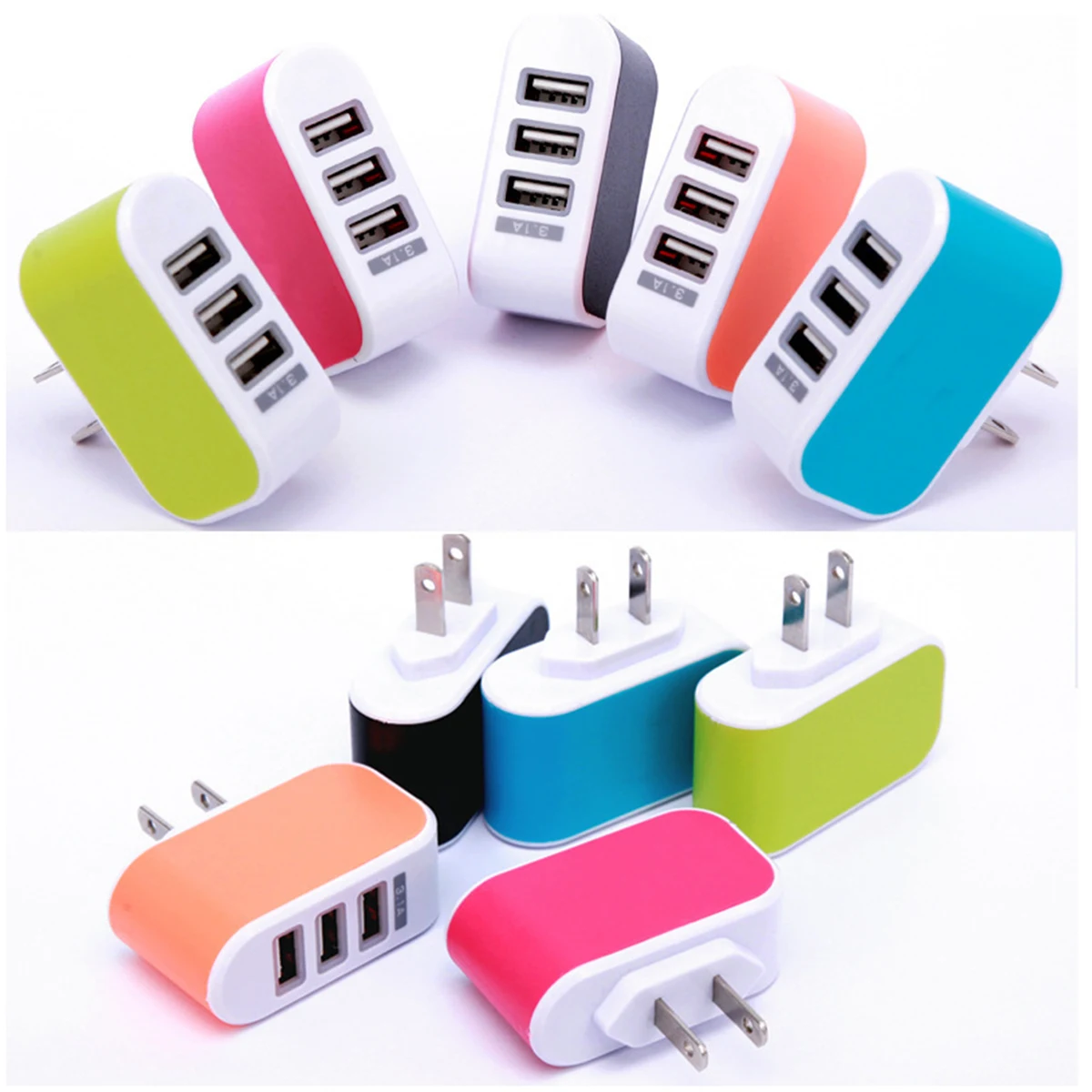 USB Fast Wall Charger Block 1