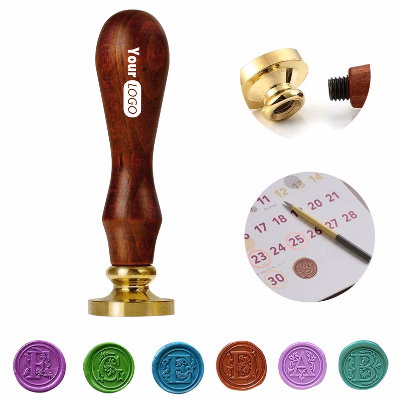 Wood Vintage Wax Sealing Stamper