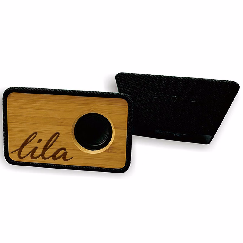 Mini Eco Friendly Bamboo Wireless Speaker