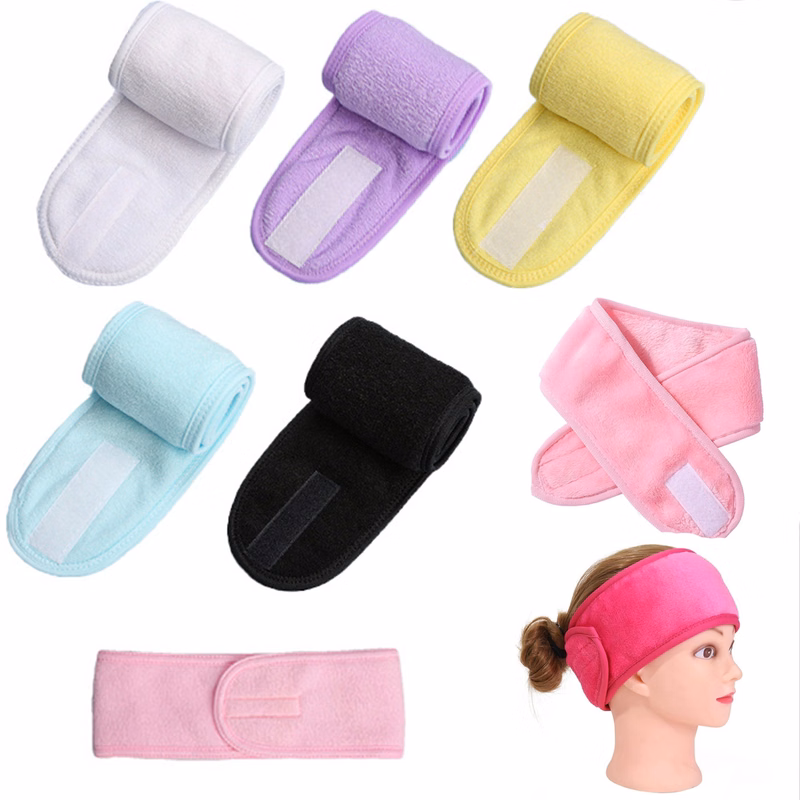 Yoga hair band for washing face