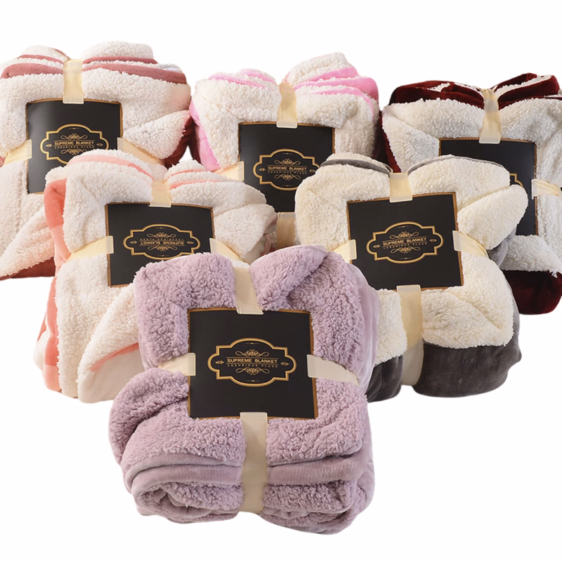 Thickened Nap Office Blanket - MOQ 50 Pieces