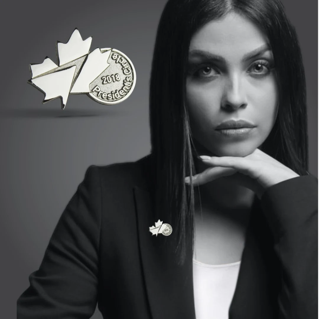 Sterling Silver Lapel Pin (Up to 0.5 in) 1