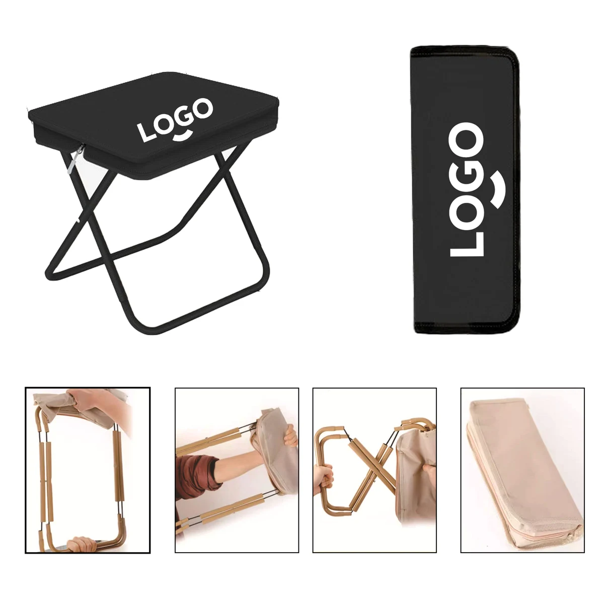 Lightweight Portable Folding Stool 1