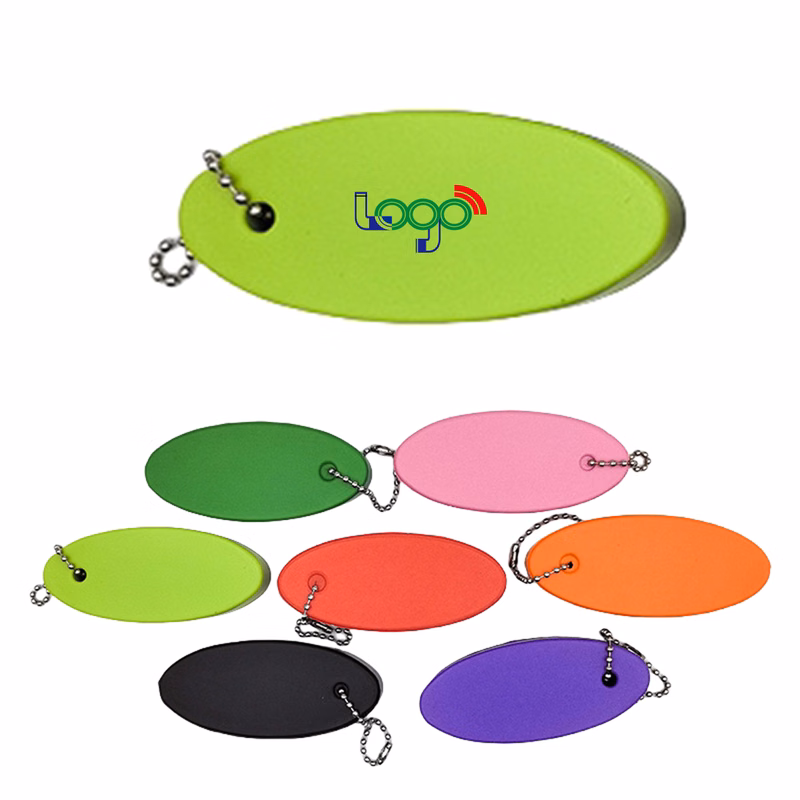 Buoy Foam Fishing Personalized Key Ring