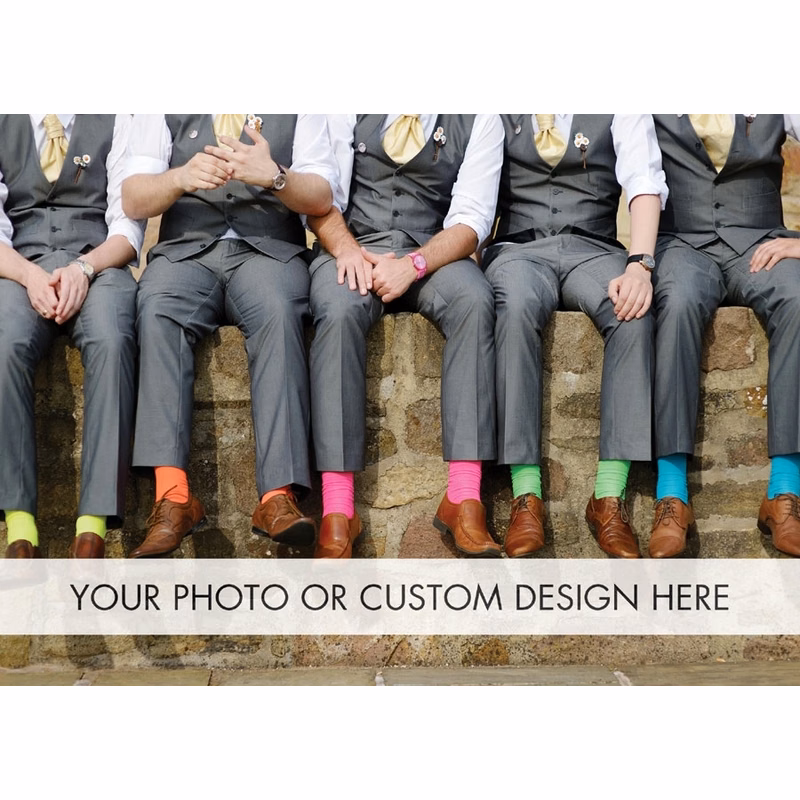 Custom Greeting Card (Horizontal, Deluxe Size, Folded)