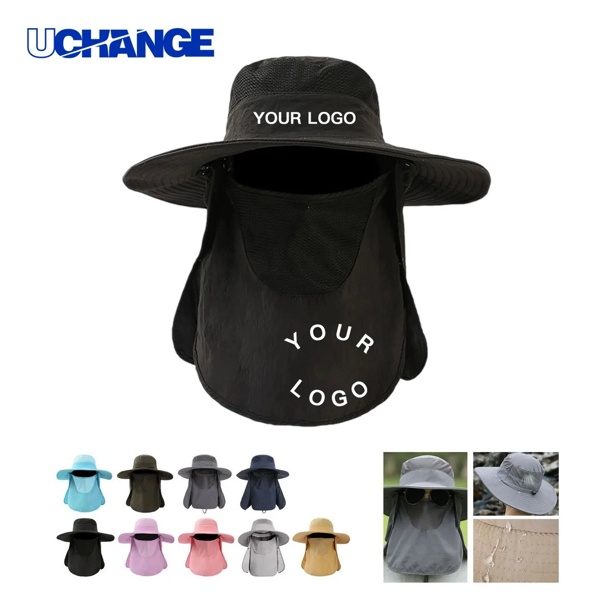 Nylon Outdoor UV Protection Hat Headwear for Outdoor Use 1
