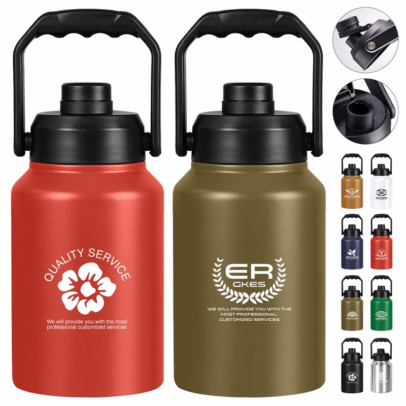 64OZ Large Stainless Steel Insulated Water Bottle
