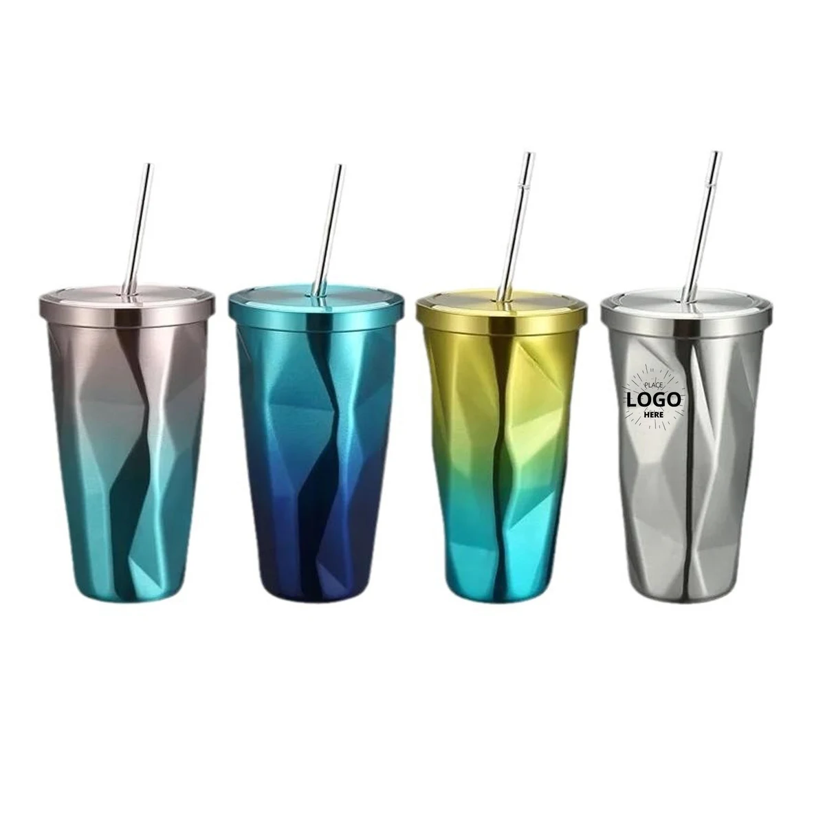 Gradient Color Water Cup 1