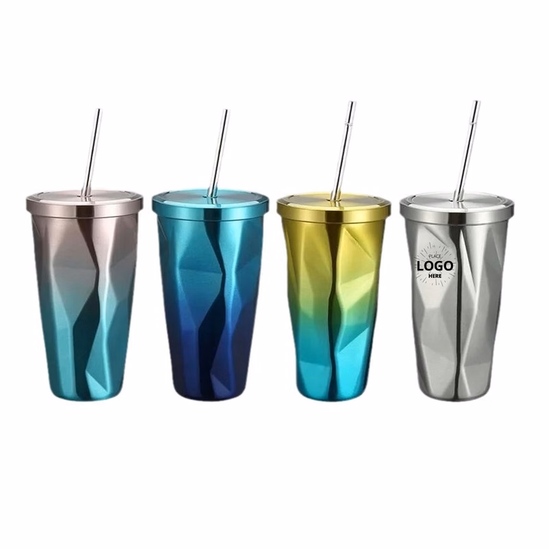 Gradient Color Water Cup