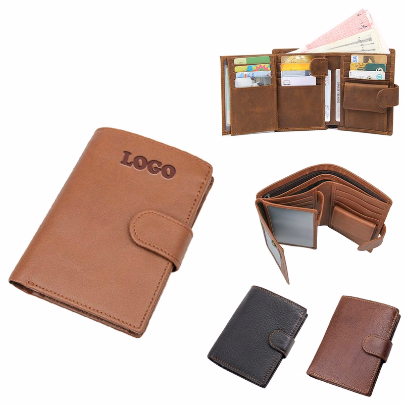Leather Wallet MOQ 5 pcs