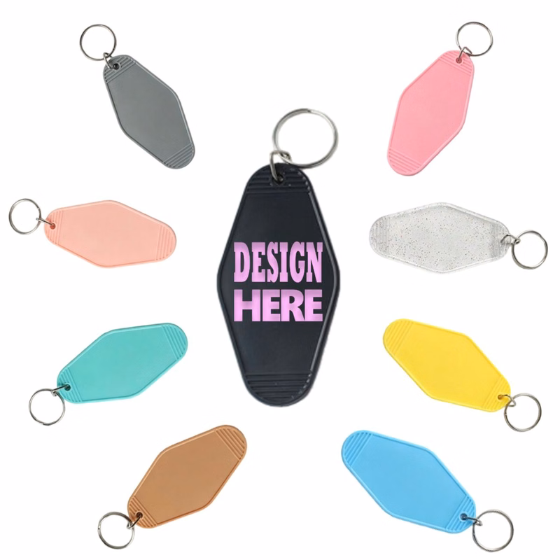 Plastic Motel Style Key Tag