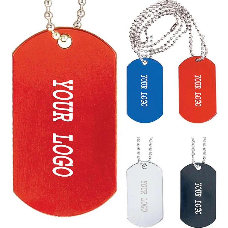 Dog Tags with ball chain 1