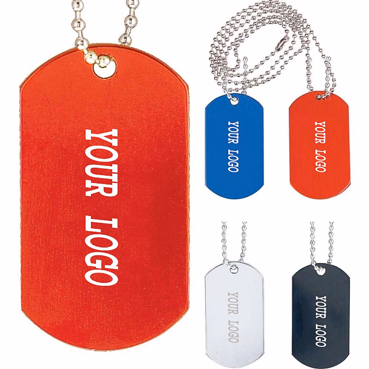 Dog Tags with ball chain