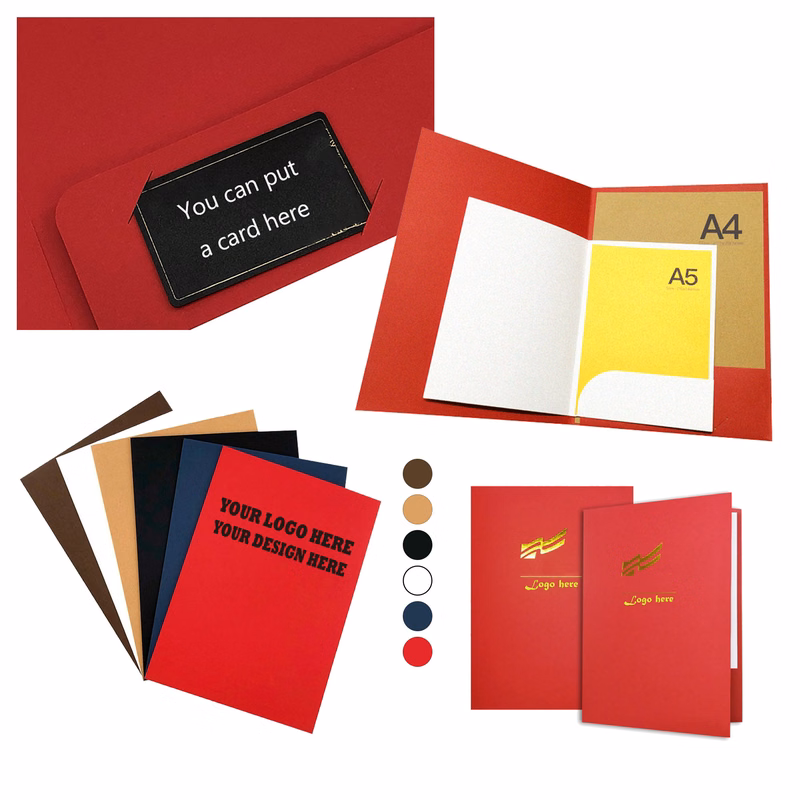 MOQ500 Hard Card Folder (A4 Size)