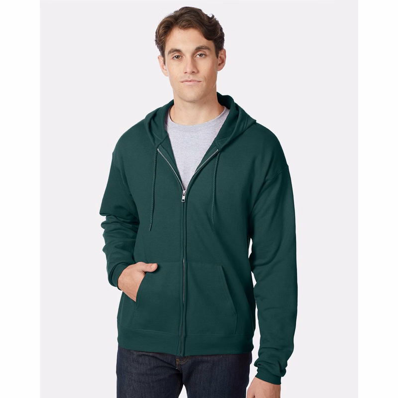 Unisex EcoSmart® Full-Zip Hooded Sweatshirt - P180